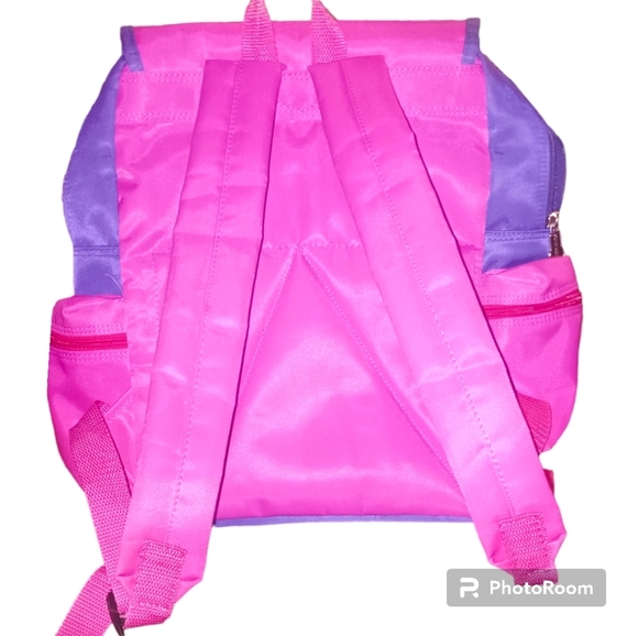 Sailor Moon Star Heart 1992 Vintage Backpack Made in Korea 14 x 13 x 4.5 - Picture 2 of 4